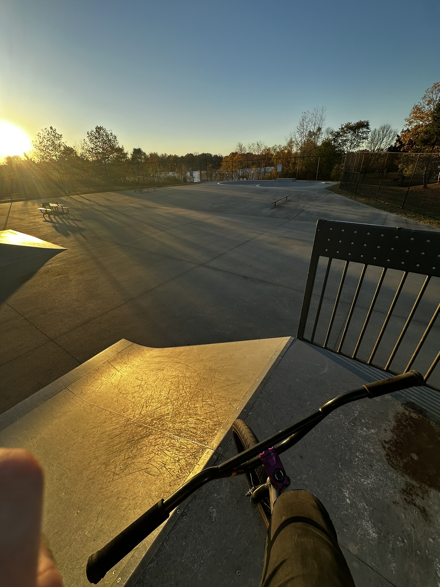 BMX at the skatepark